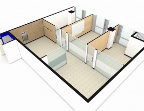  사무실 3D (주)○○○○씨앤씨